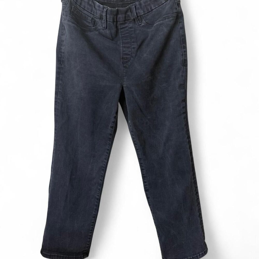 Good-american Women's Black and Navy Jeans